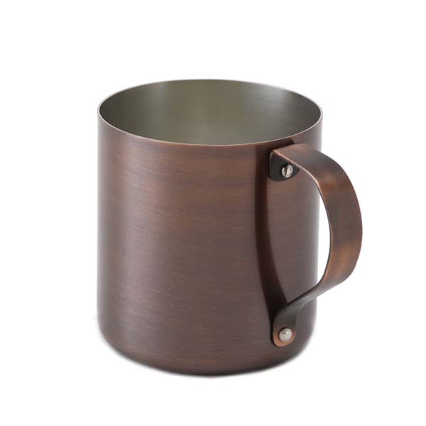 純銅マグカップ 300cc ブロンズ
