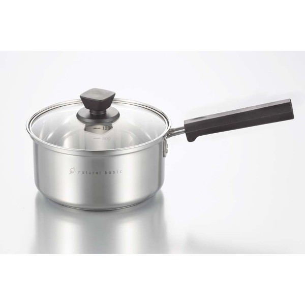 「ナチュラルベーシック」片手鍋18cm