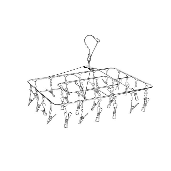 ステンレスピンチハンガー 角型 28ピンチ