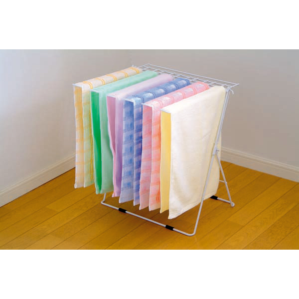 スタンド式タオルハンガー6連箱入ピンチ14個付