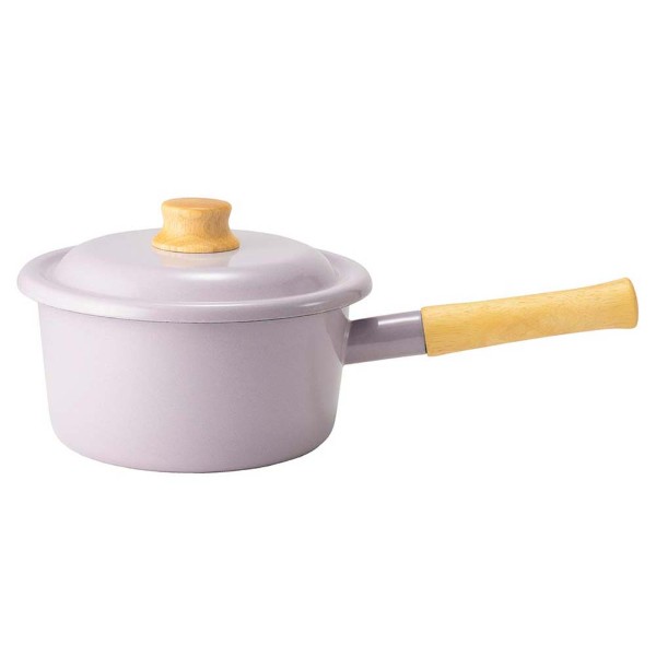 「コットンプラス」18cmソースパン パープル