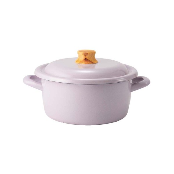 「コットンプラス」20cmキャセロールパープル