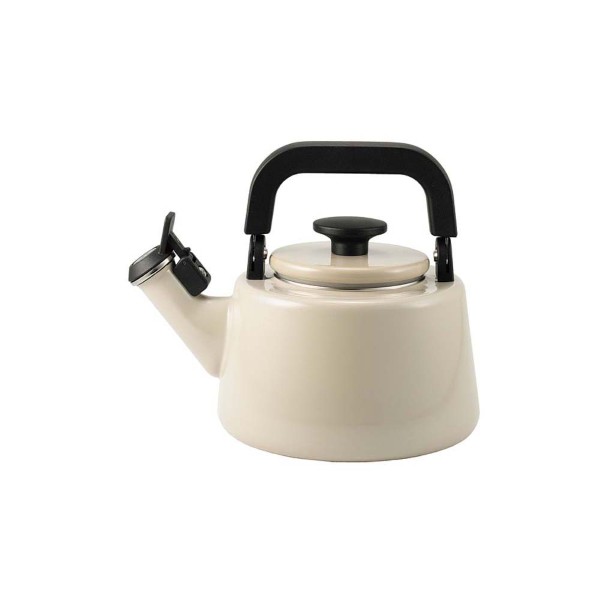 「コットンプラス」2.1ℓ笛吹ケトル グレージュ