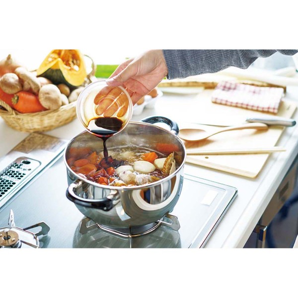 「オブジェ」ジャンボ両手鍋28cm