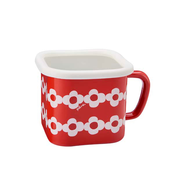 「Plune.」ホーローマルチスクエアポット RD  OHANA