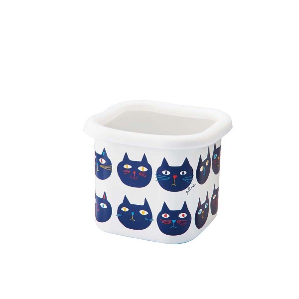 「Plune.」ホーローキューブストッカーS ミミココモモ