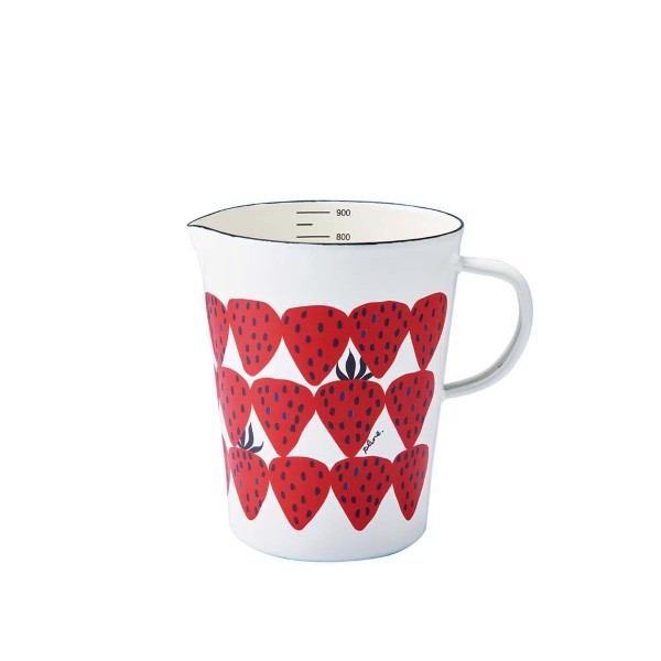 「Plune.」ホーローメジャーカップ・L WT あかいちご