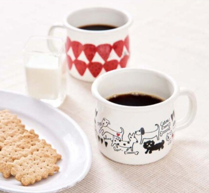 「Plune.」ホーローマグカップ ミミココモモ