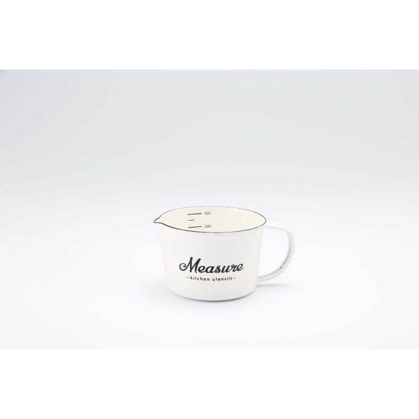 「Lilly White」ホーローメジャーカップ・S 「Measure」