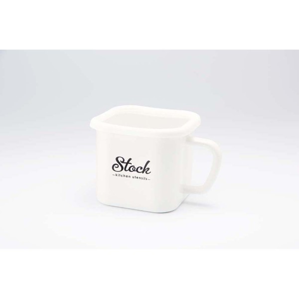 「Lilly White」ホーローマルチスクエアポット「Stock」