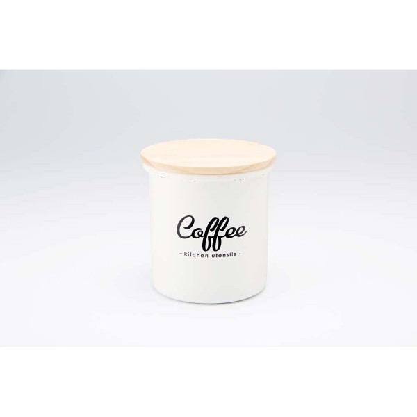「Lilly White」ホーローキャ二スター「Coffee」