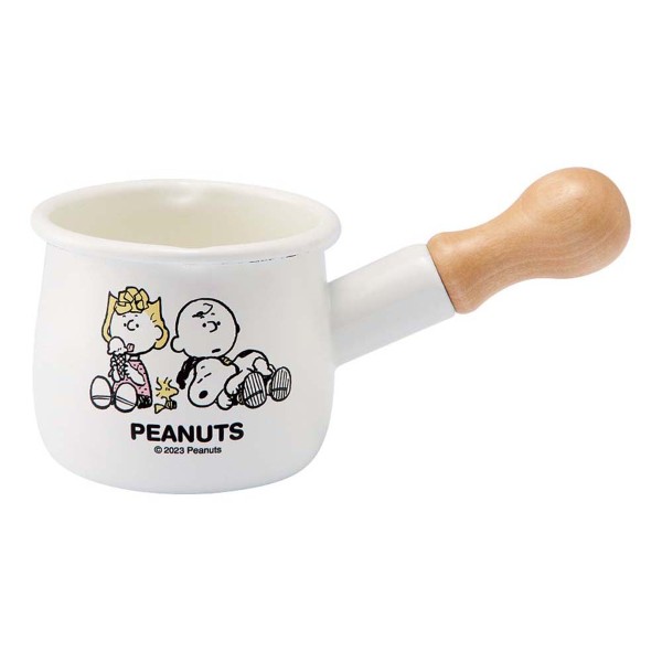 「スヌーピー」ホーロープチミルクパン