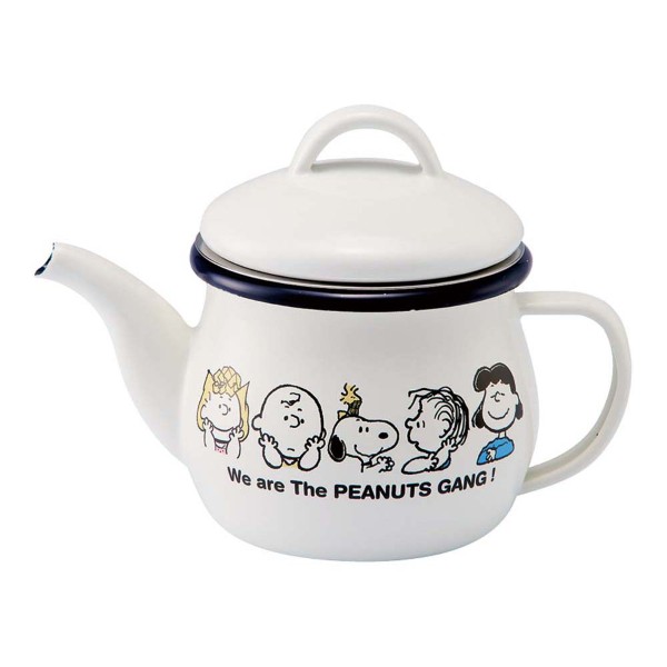 「スヌーピー」ホーローティーポット
