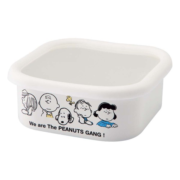 「スヌーピー」ホーロースクエアストッカー・L