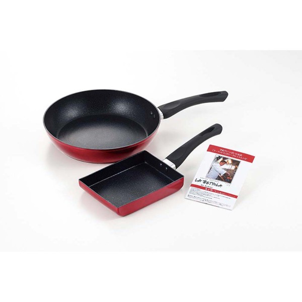 「ラ・ベットラ」IH対応マーブルフライパン26cm&玉子焼