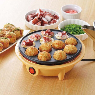 「プエル」たこ焼きプレート（12穴）