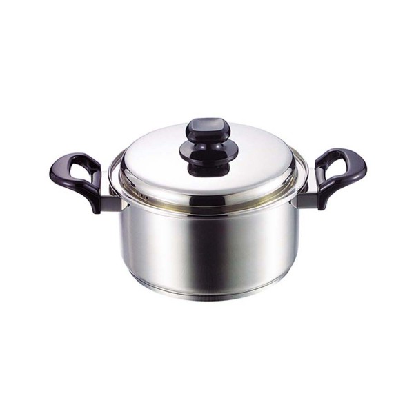 「マイクレストⅡ」両手鍋20cm