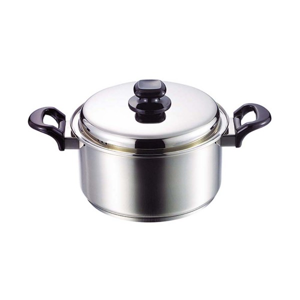 「マイクレストⅡ」両手鍋22cm