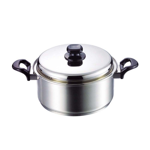 「マイクレストⅡ」両手鍋24cm