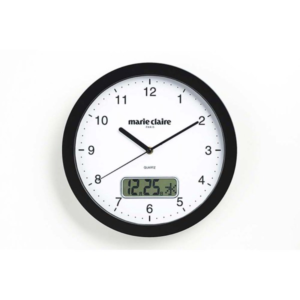 「マリ・クレール」壁掛け時計 カレンダー機能付