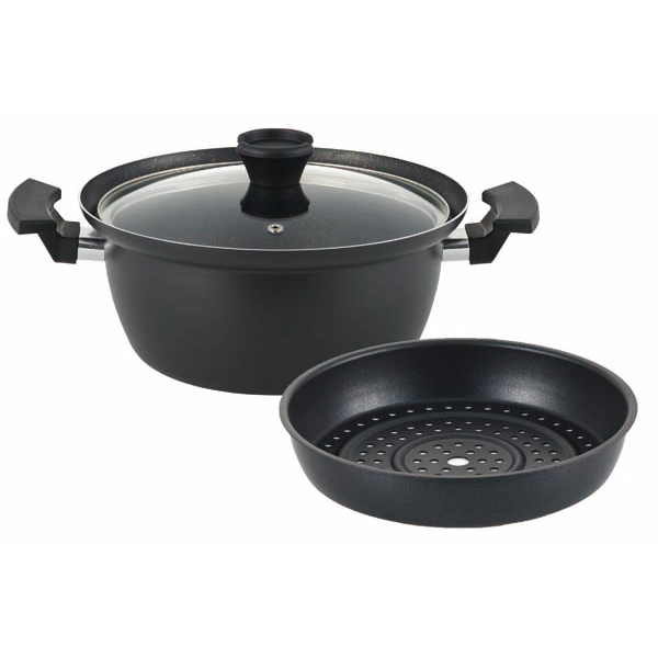 「囲 -KAKOMI-」IH対応深型マルチポット24cm