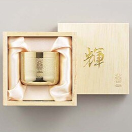 「輝」純銅ぐい呑み 金仕上げ