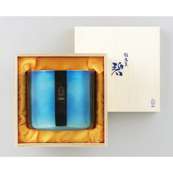 「”碧”銀古美（ぎんふるみ）」18-8ステンレスW構造アイスペール