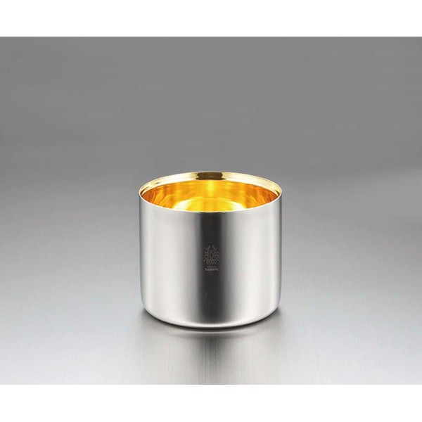 「金の贅」18-8ステンレスW構造アイスペール（内面金めっき）