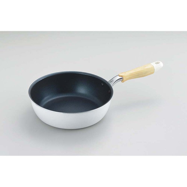 「ナチュラプラス」IH対応深型フライパン22cm