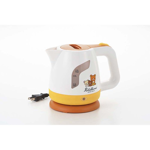 「リラックマ」電気ケトル0.8ℓ