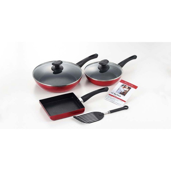 「ラ・ベットラ」IH対応マーブルフライパンDXセット