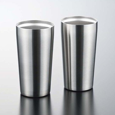 「粋」真空Wステンタンブラー（450㎖）ペアセット