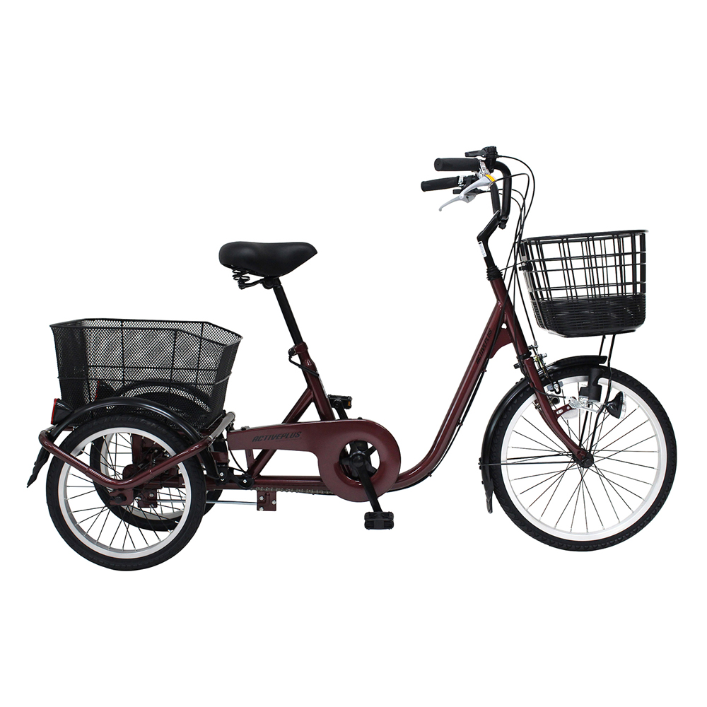 ACTIVE　PLUS　ノーパンク三輪自転車L