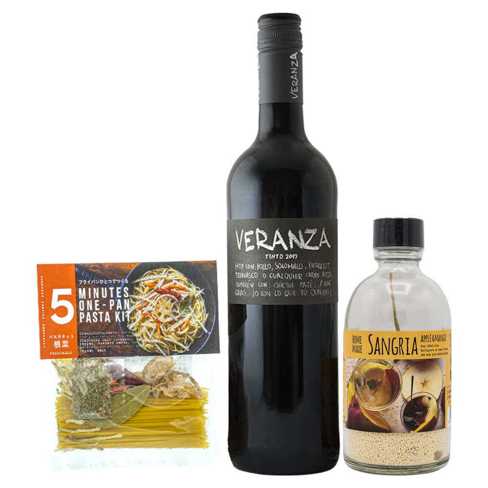 サングリア(赤)＋簡単パスタセット