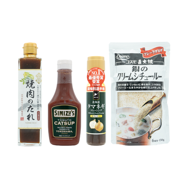 テレビで話題！こだわりの調味料４種セット