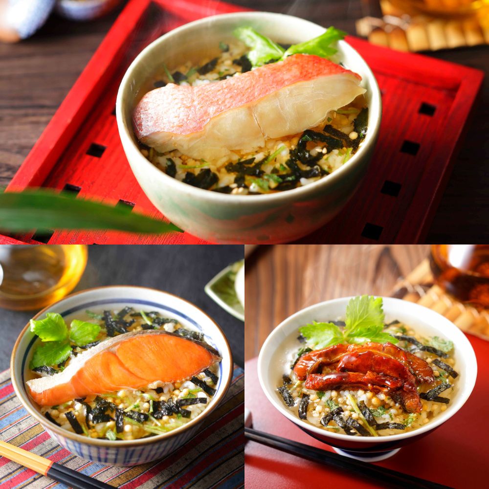 にっぽんの膳　本格だし茶漬け3個セット 厳選3種