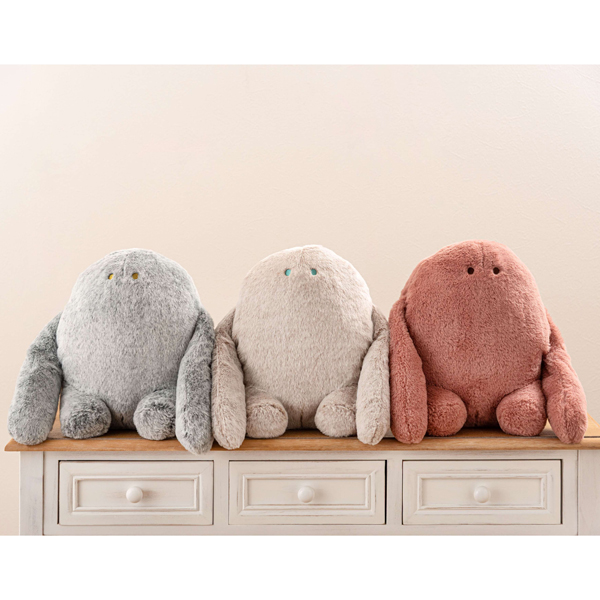 お座りクッション(イエティ) ピンク