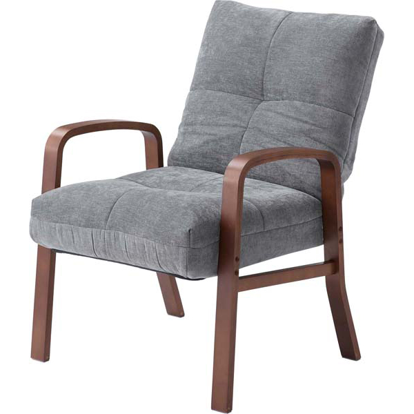 高座椅子  グレー