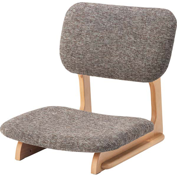 フロアチェア  ブラウン