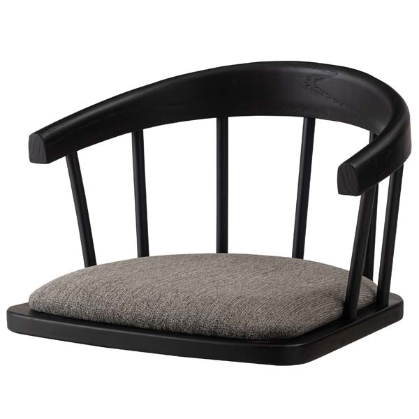 フロアチェア  グレー