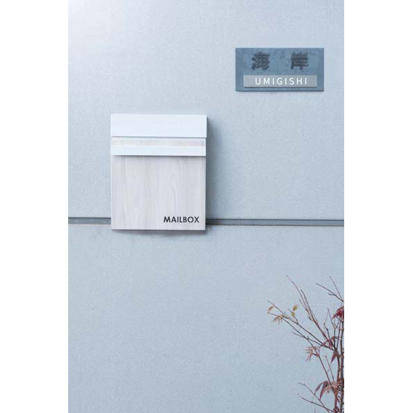 ポスト  ホワイト