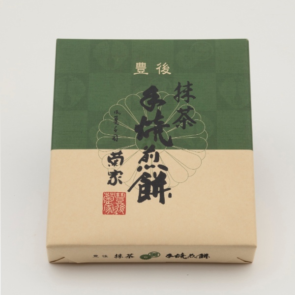 豊後 抹茶手焼煎餅　12枚入