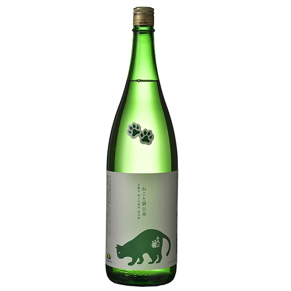 千代菊  純米　ねこと朝日米　1.8ℓ