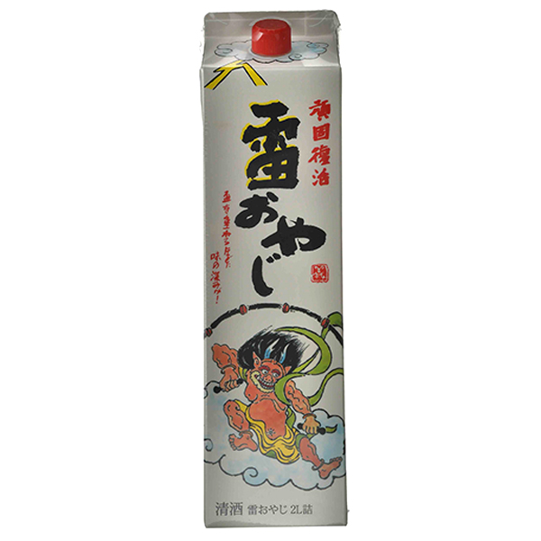 千代菊  雷おやじ パック　2000ml