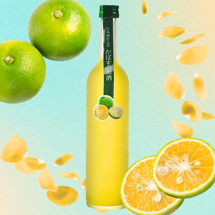 千代菊  日本酒仕込み かぼすのお酒 500ml