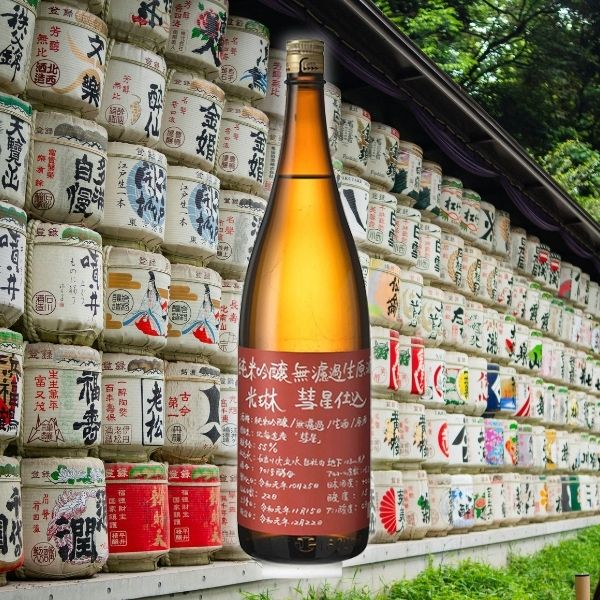 千代菊  光琳　純米吟醸　無濾過生原酒　彗星　1800ｍｌ