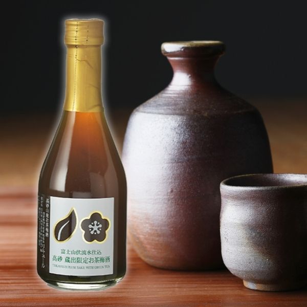 富士高砂酒造  山廃　お茶梅酒　300ml