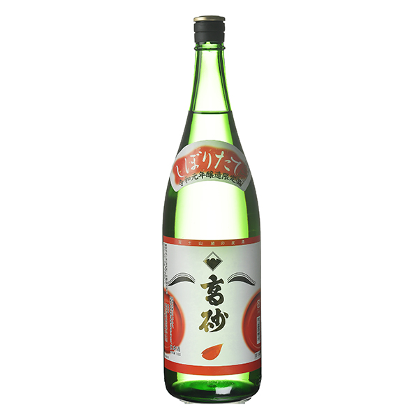富士高砂酒造  お多福　しぼりたて　1.8ℓ