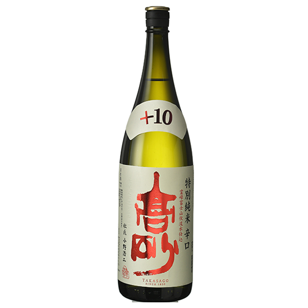 富士高砂酒造  特別純米　辛口　1.8ℓ