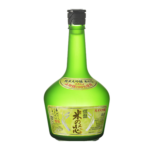 銀盤酒造  純米大吟醸　米の芯　720㎖（箱入り）